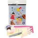 Materialset Creativ Company Mini Kreativt Set Glasspinnefigurer 1 Set