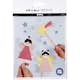 Materialset Creativ Company Mini Kreativt Set Glasspinnefigurer 1 Set
