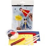 Materialset Creativ Company Mini Kreativt Set Glasspinnefigurer