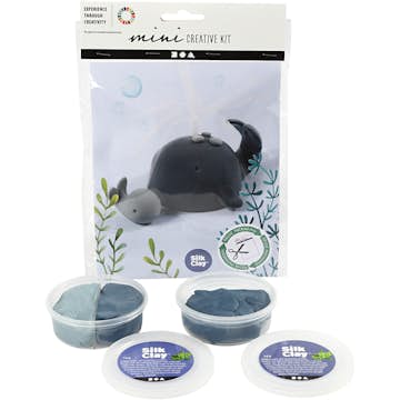 Materialset Creativ Company Kreativt Minikit Val och Kalv/Unge 1 Set