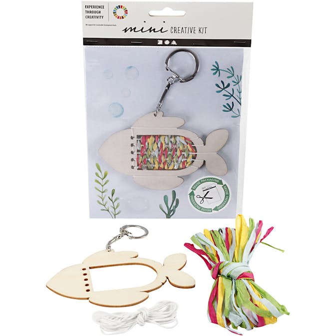 Materialset Creativ Company Kreativt Minikit Fisk 1 Set