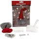 Materialset Creativ Company Kreativt Minikit Tomtenisse m/Grått Skägg 1 St/1 Set