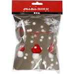Materialset Creativ Company Kreativt Minikit Svamp På Snöre 3 St/1 Set