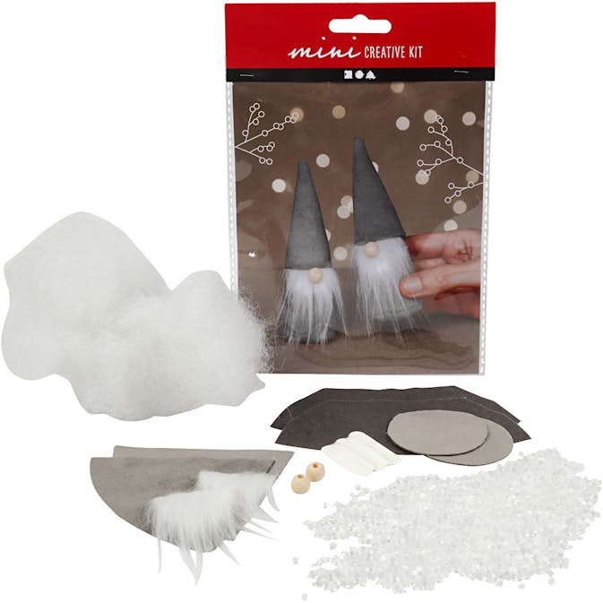 Materialset Creativ Company Kreativt Minikit Grå 2 St/ 0 Set