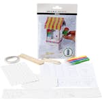 Materialset Creativ Company Kreativt Minikit Mjölkkartong Glasskiosk 1 Set