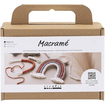 Regnbåge Creativ Company Mini DIY Kit Makramé,