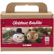 Julgranskulor Creativ Company Mini DIY Kit Ren och snögubbe