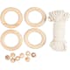 DIY-kit Creativ Company Makramé Servettring