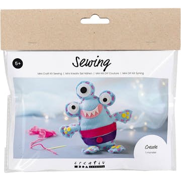 DIY-kit Creativ Company Sömnad Filtmonster