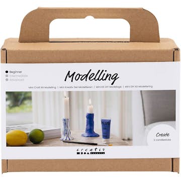 DIY-kit Creativ Company Modellera Ljusstake