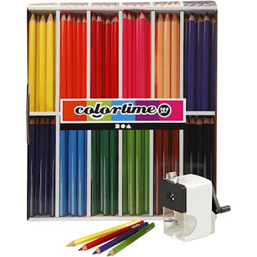 Färgpennor Creativ Company Colortime Mixade Färger Kärna 5 mm 1 Set