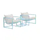 Loungeset Venture Home Messina 2st Fåtöljer med 1 Sidbord