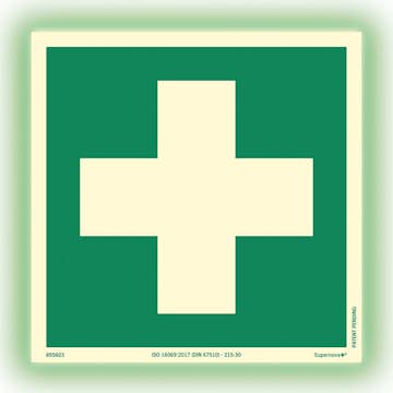 Skylt Systemtext Första Hjälpen Supernova+