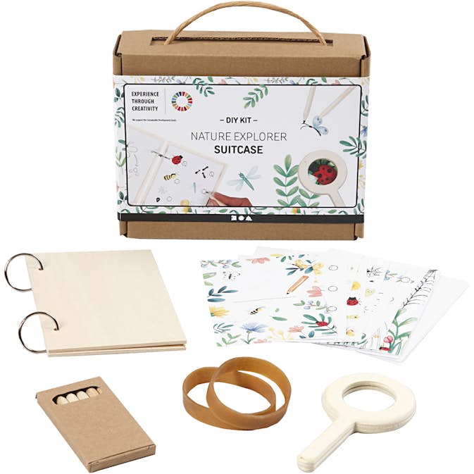 Materialset Creativ Company Gå På Upptäcksfärd I Naturen 1 Set