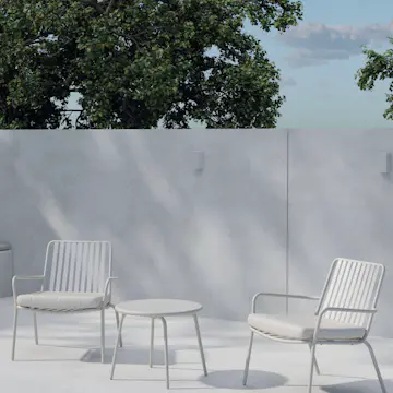 Loungeset Venture Home Mykonos 2st Fåtöljer med 1st Sidobord