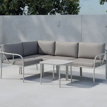 Hörnsoffa Venture Home Hydra Hörnsoffa med Soffbord och Dynor