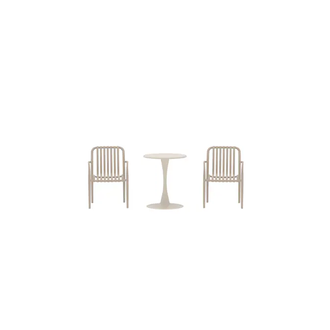 Caféset Venture Home Limnos 2 Stolar och 1 bord