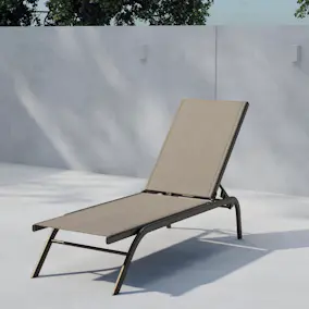 Solsäng Venture Home Kastos Justerbar Rygg