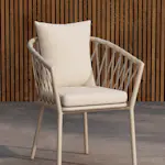 Matstol Venture Home Linos Loungestol Utomhus med Dyna