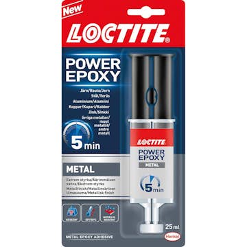 Lim Epoxylim 2 Loctite 5 ml Stål 5 Min