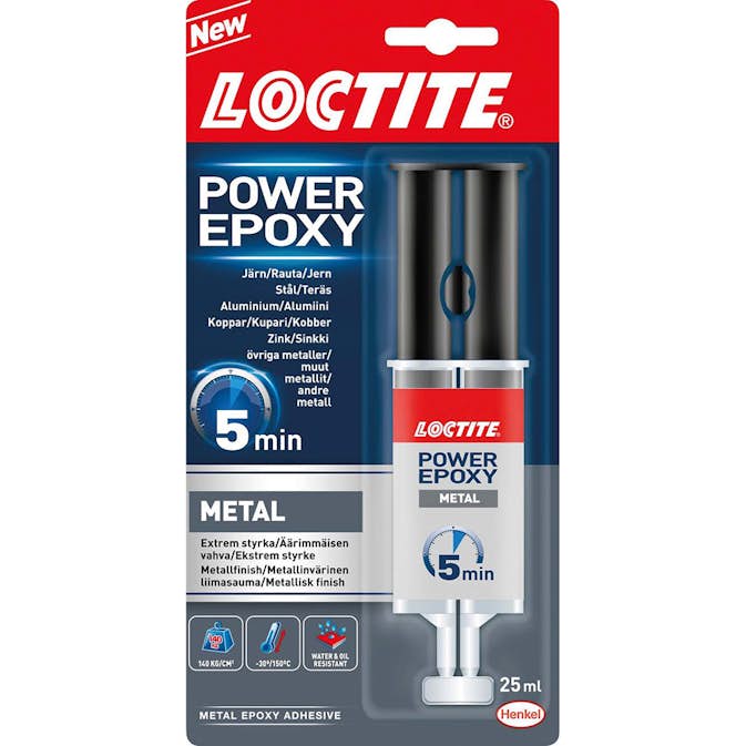 Lim Epoxylim 2 Loctite 5 ml Stål 5 Min