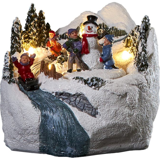 Julby Star Trading Winterville snögubbe