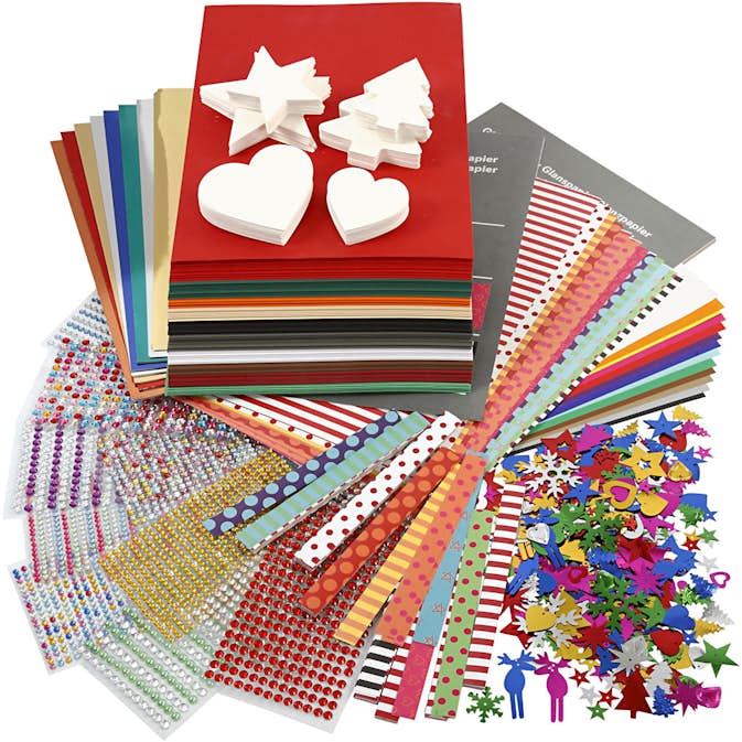 Materialset Creativ Company Lyxigt Julpysselpaket 1 Set