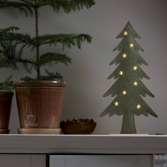 Inomhusdekoration Star Trading Fabbe Gran