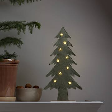 Inomhusdekoration Star Trading Fabbe Gran