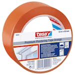 Byggtejp Tesa 50 mm 33 m Orange PVC