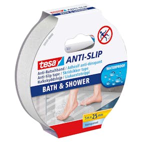 Halkskyddstejp Tesa Bad & Dusch 5 m 25 mm