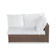 Dynset Comfort Garden Bahamas med Innerkuddar Höger/Vänster Utomhus