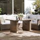Loungegrupp Comfort Garden James Sand/Glas Utomhus