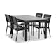 Matgrupp Comfort Garden Monaco 152-210 med 4 Stapelstolar Tunis