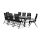 Matgrupp Comfort Garden Monaco 220-280 med 8 Positionsstolar Monaco Light och Dynor