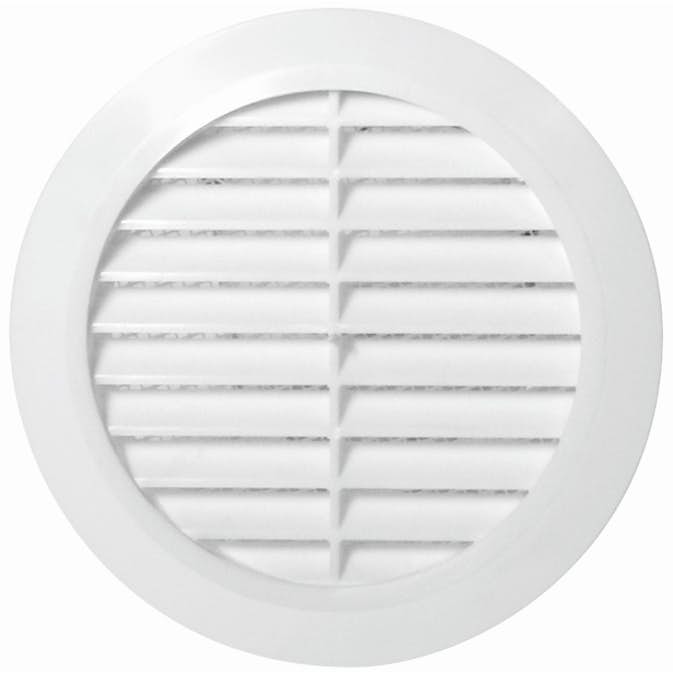 Ventilgaller Malmbergs Rund 100 mm Vit