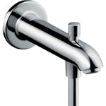 Utloppspip Hansgrohe med Omkastare