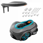 Robotgräsklippare Gardena Smart Sileno Free 900 Utan Slinga Storpack med Robothus & Reservkniv