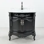 Tvättställsskåp Vesani Ottawa Vit Marmor