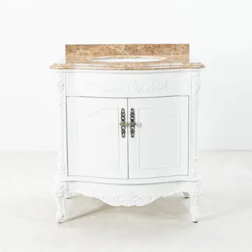 Tvättställsskåp Vesani Ottawa Beige Marmor