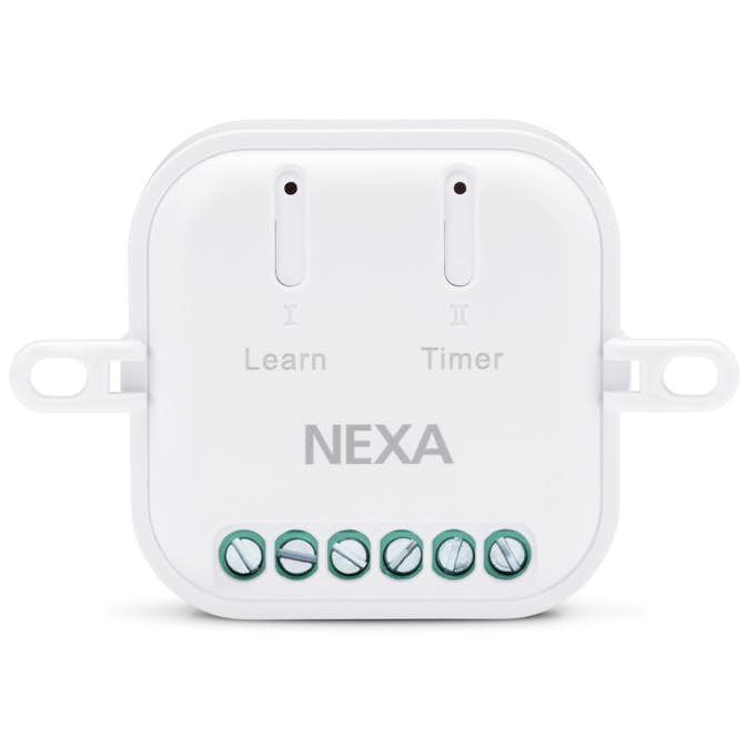 Inbyggnadsmottagare Nexa WBR-2203 230V På/Av/Timer/Puls