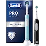 Eltandborste Oral-B Pro3 + Extra Refill + TC