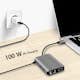 USB-C-Dockningsstation LogiLink 7-i-1 HDMI/VGA/RJ45/USB-C 100W PD