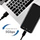 USB-C-kabel LogiLink USB 3.2 Gen1 15W 0,15 m