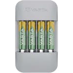 Batterikit Varta Eco Charger Pro Recycled Inkl. 4x AA 2100 mAh