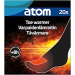 Camping Skoinlägg Atom Tåvärmare 20-pack Flerfärgad