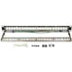 Serverskåp LogiLink Patchpanel Keystone-uttag 19" Rack 1U Svart