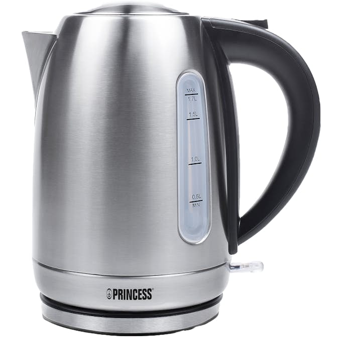 Vattenkokare Princess 1,7l Rostfri