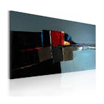 Handmålad Tavla Arkiio Abstrakt elefant 120x60