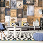 Fototapet Arkiio Literary Mosaic